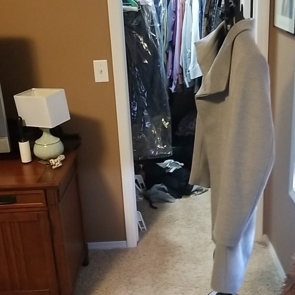 Zara man grey dress coat - Picture 2 of 3